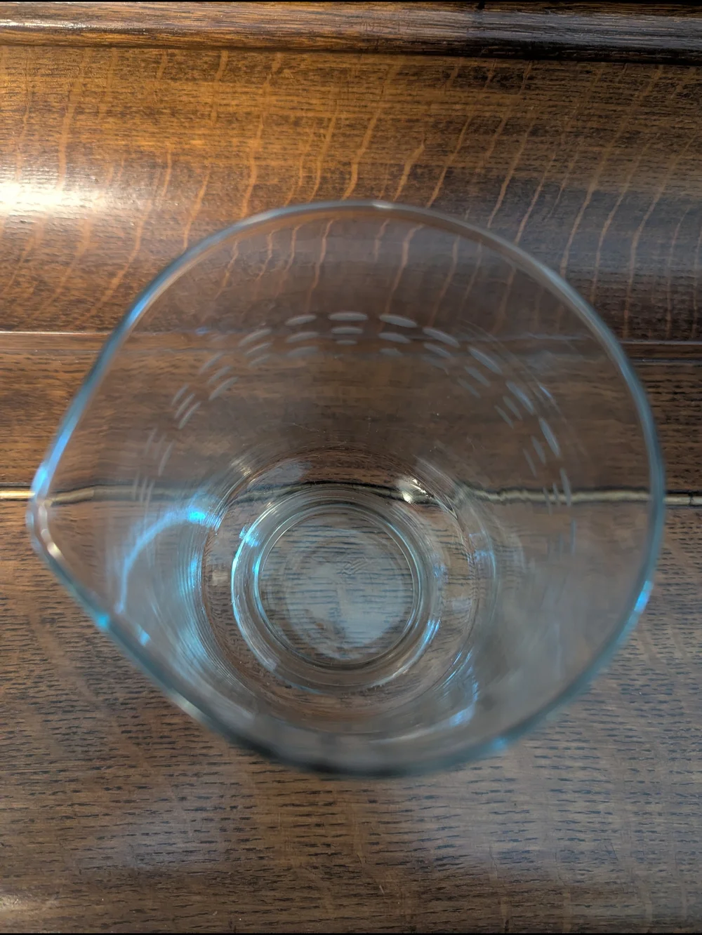 Curated Clear Etched Glass Drinkware Set For Your Bar